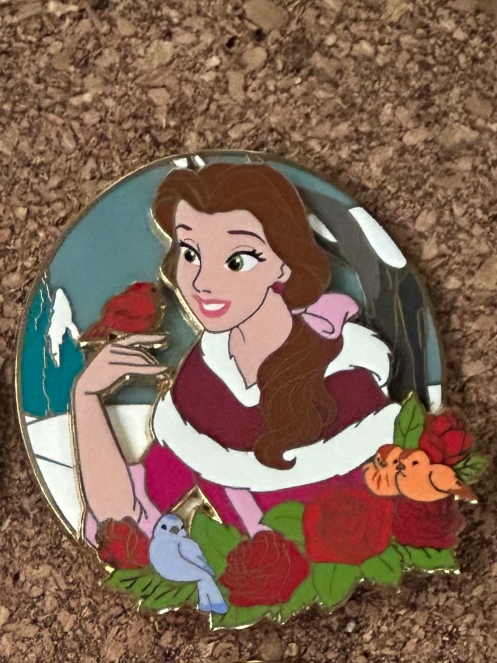 Winter Belle Fantasy Pin